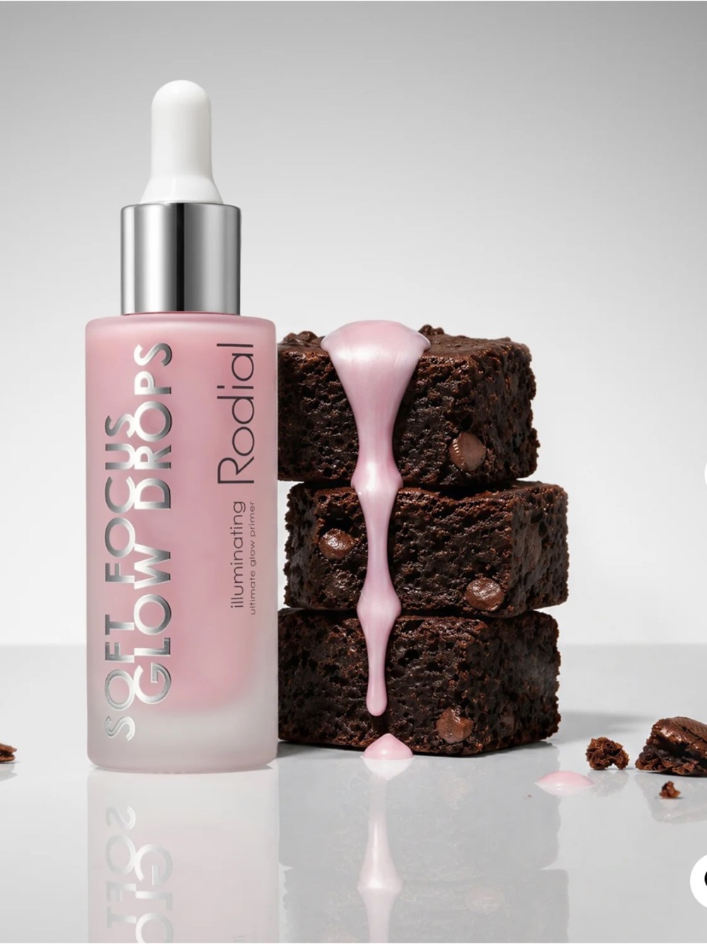 NEW - RODIAL SOFT FOCUS GLOW BOOSTER DROPS Illuminating Primer 30ml